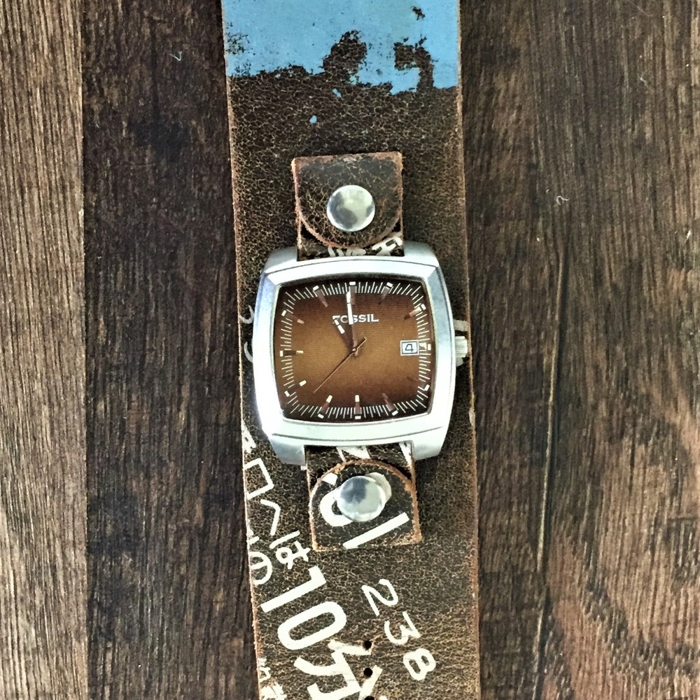 Fossil Watch Leather